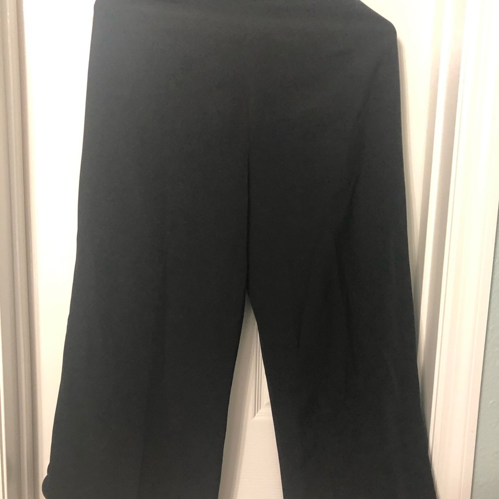 Express wide leg crop pants